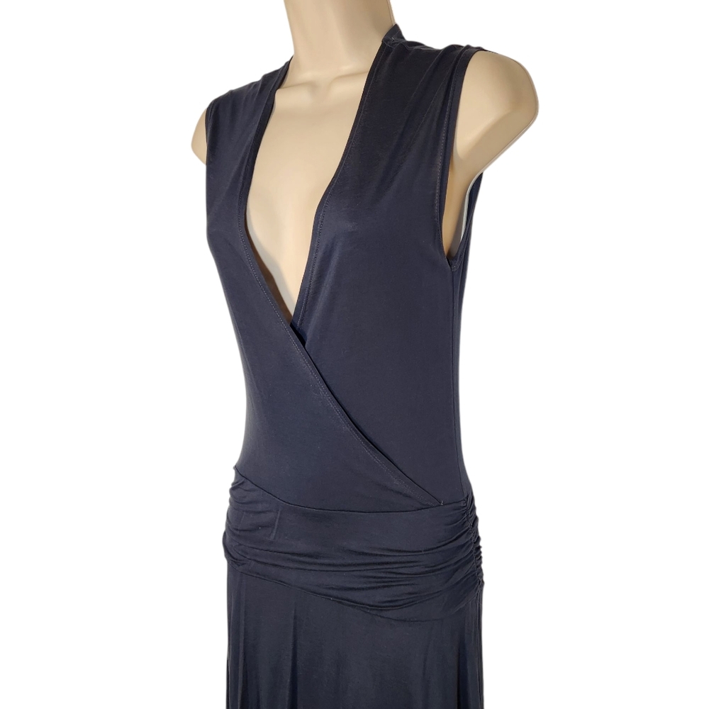 James Perse Navy Midi Dress - Picture 3 of 12